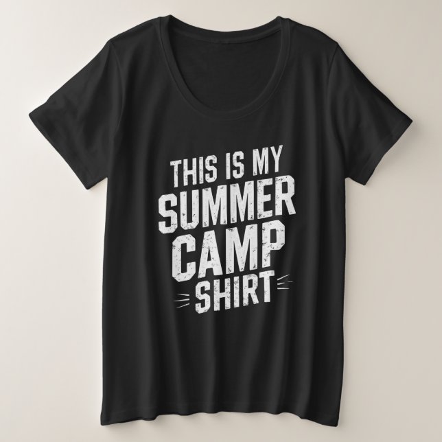This Is My Summer Camp Shirt Camp Director Staff  (Design Front)