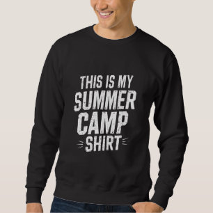 This Is My Summer Camp Shirt Camp Director Staff 