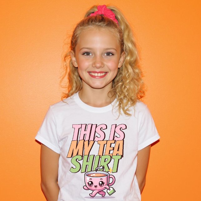 This is my Tea Shirt Cute Funny Pastel Kawaii (This is my Tea Shirt Cute Funny Pastel Kawaii)