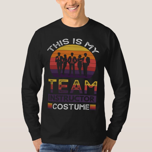 This Is My Team Instructor Costume T-Shirt (Front)