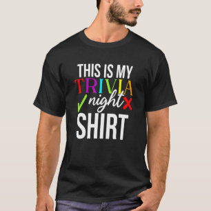 This Is My Trivia Night T-Shirt