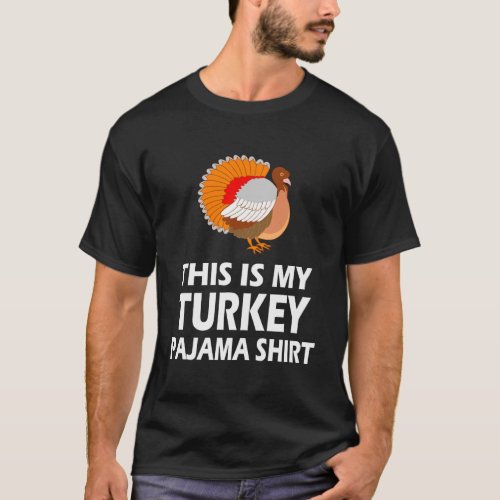 This Is My Turkey Pajama Shirt Thanksgiving Matchi