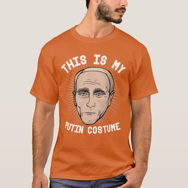 This is my Vladimir Putin Costume T-Shirt (Front)