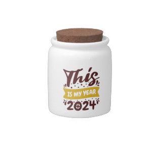 This is my year 2024 candy jar