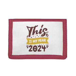 This is my year 2024 tri-fold wallet