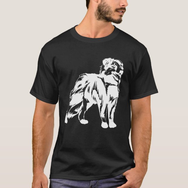 This Is No Dogs Hair The Australian Shepherd  For  T-Shirt (Front)