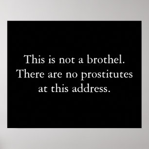 This is not a brothel.There are no prostitutes ... Poster