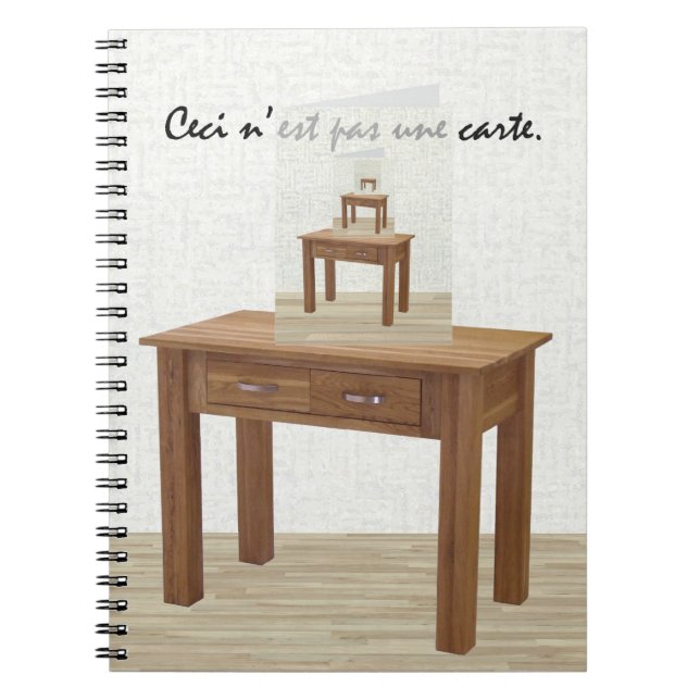 This Is Not A Card But A Spiral Notebook (Front)