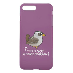 Not a House Sparrow! Uncommon iPhone 7 Plus Clearly™ Deflector Case