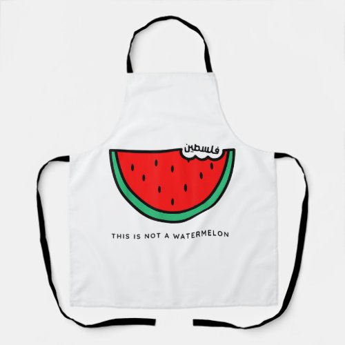 This Is Not a Watermelon Palestine Collection Apron