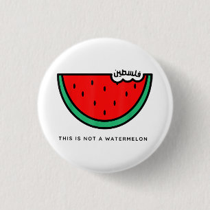 'This Is Not a Watermelon' Palestine Collection Button