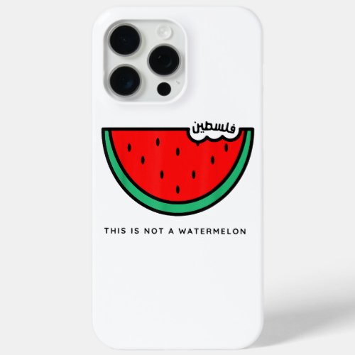 This Is Not a Watermelon Palestine Collection iPhone 15 Pro Max Case