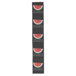 This is Not a Watermelon - Palestine watermelon Long Table Runner