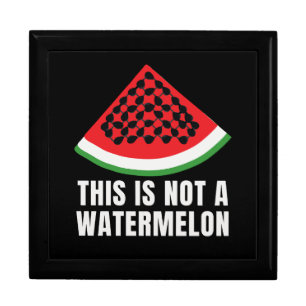 This is Not a Watermelon - Palestinian keffiyeh Gift Box