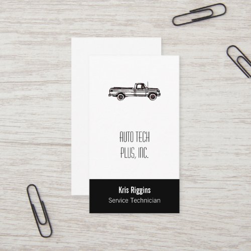 This Is Not My Pickup Business Card Template