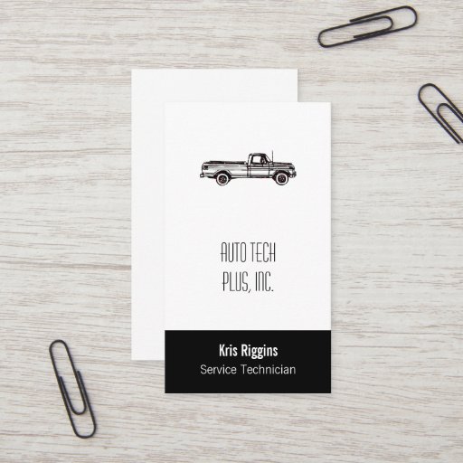 Customizable This Is Not My Pickup Business Card Template