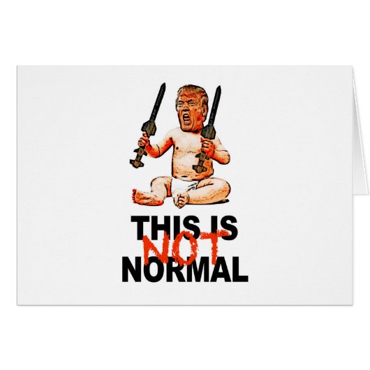 This is Not Normal Cards (Front Horizontal)