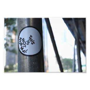This Is Not Normal Street Photography Graffiti NYC Photo Print