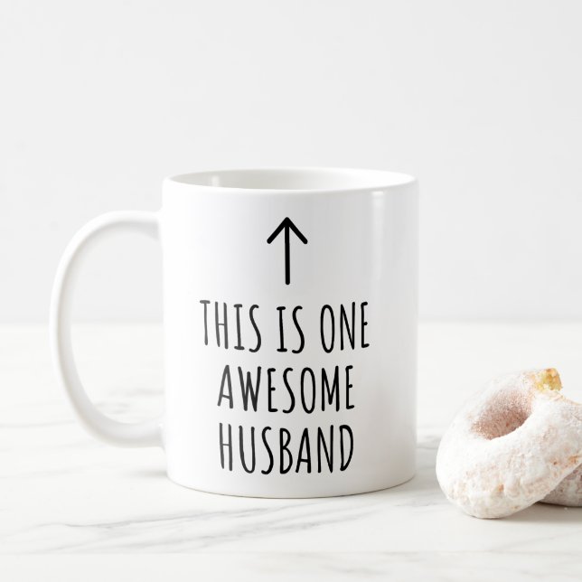 This Is One Awesome Husband Coffee Mug (With Donut)