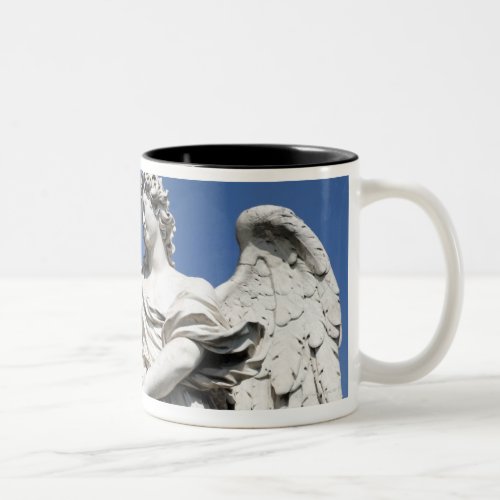 This is one of the angel statues of the famous Two_Tone coffee mug