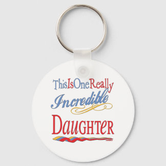 This Is One Really Incredible Daughter Gift Keychain