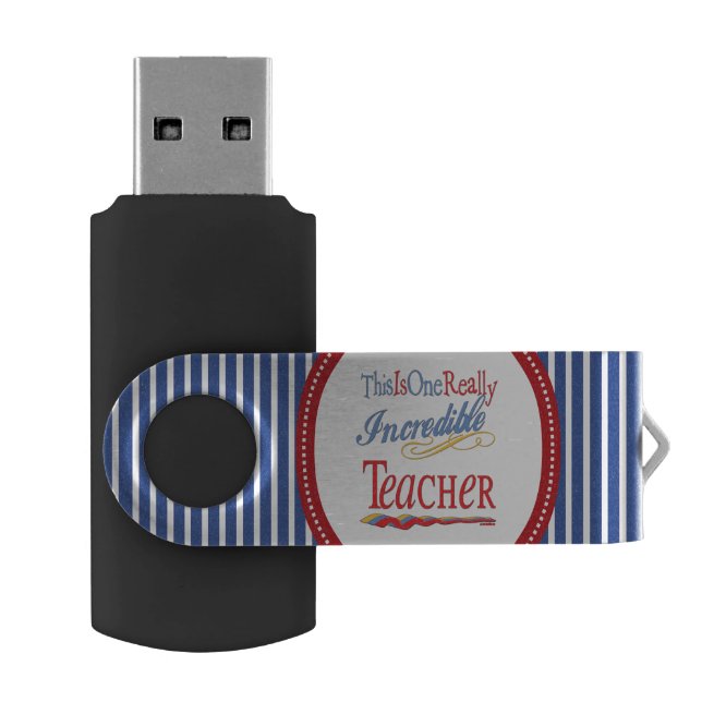 This Is One Really Incredible Teacher Gift Flash Drive (Opened)