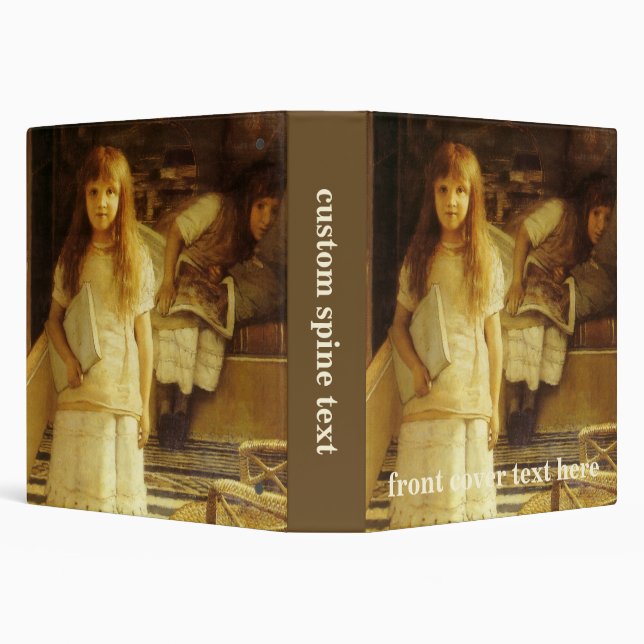 This is Our Corner by Sir Lawrence Alma Tadema Binder (Background)