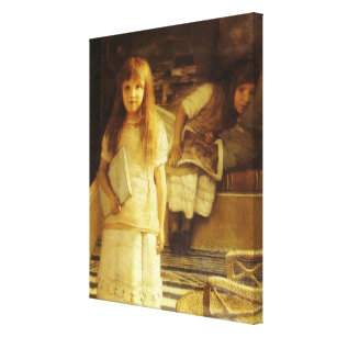 This is Our Corner by Sir Lawrence Alma Tadema Canvas Print