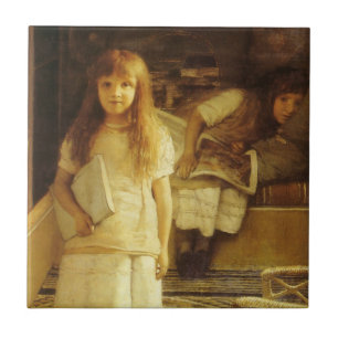 This is Our Corner by Sir Lawrence Alma Tadema Ceramic Tile