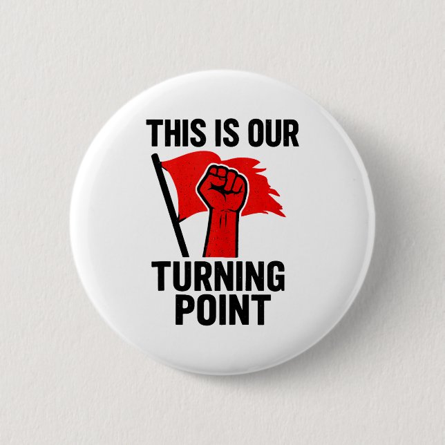 This Is Our Turning Point Tank Top  Button (Front)