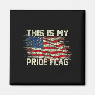 This is pride flag usa american 4th of july - 2Thi Magnet