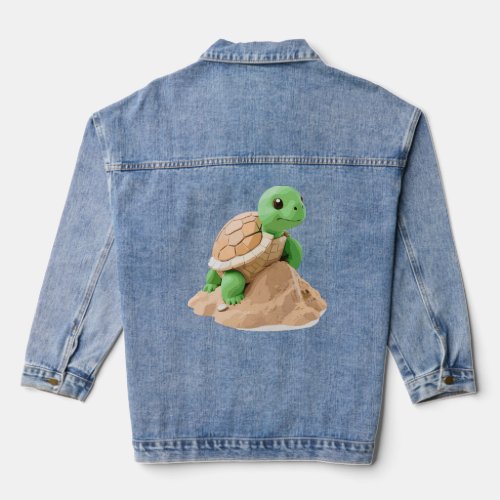 this is sandpit turtle  denim jacket