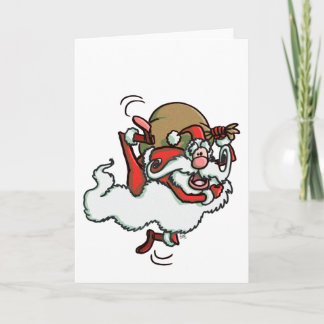 This is Santa!! (no background) greeting card