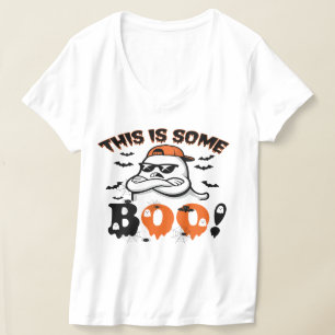 This Is Some Boo Halloween Funny Ghost  T-Shirt