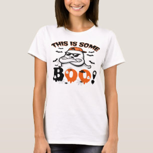 This Is Some Boo Halloween Funny Ghost  T-Shirt