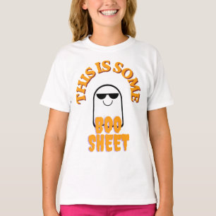 This Is Some Boo Sheet – Funny Halloween Ghost Pun T-Shirt