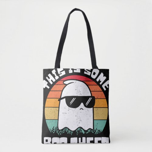 This Is Some Boo Sheet Ghost Halloween Costume Tote Bag