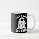 This Is Some Boo Sheet Ghost Retro Halloween Costu Coffee Mug<br><div class="desc">This Is Some Boo Sheet Ghost Retro Halloween Costume 1</div>