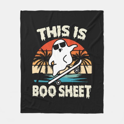 this is some boo sheet halloween ghost cute funny fleece blanket