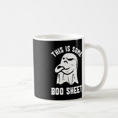 This Is Some Boo Sheet Halloween Ghost Funny Men W Coffee Mug