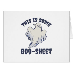 This is some Boo Sheet Sassy Ghost Cards