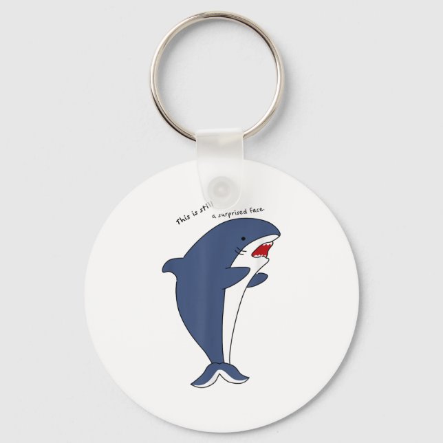 This Is Still A Surprised Face _2  Keychain (Front)