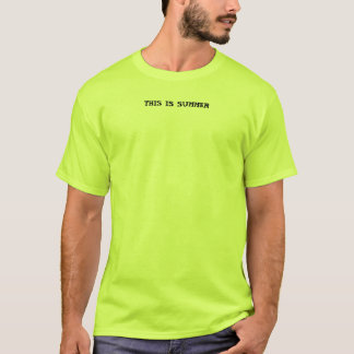 This Is Summer” Bold Graphic T-Shirt for Vibrant S