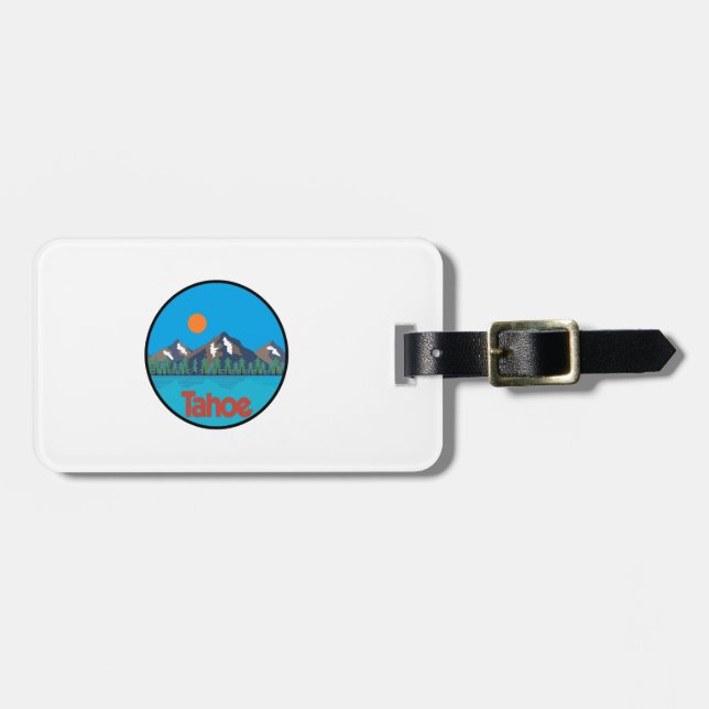 THIS IS TAHOE LUGGAGE TAG (Front Horizontal)