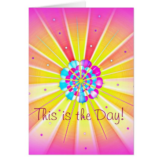 This is the Day! Cards (Front)