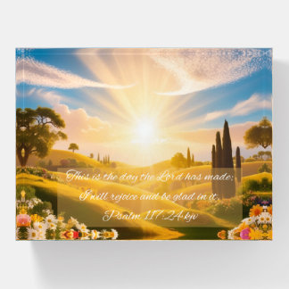 This is the Day Paper Weight