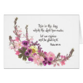 This is the day, Psalm 118:24 (Front Horizontal)