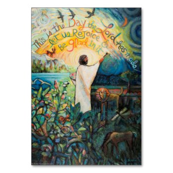 This Is The Day  Psalm 118 Prayer Card by JenNortonArtStudio at Zazzle