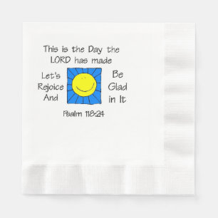This is the Day Sun Paper Napkins