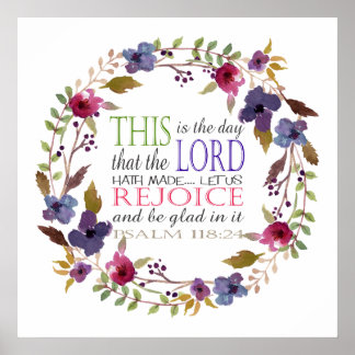 This is the Day that the Lord Hath Made Poster
